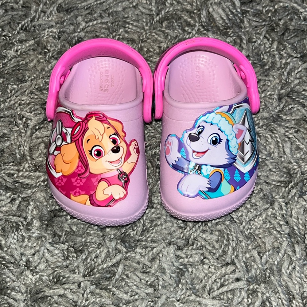 Paw Patrol baby Crocs